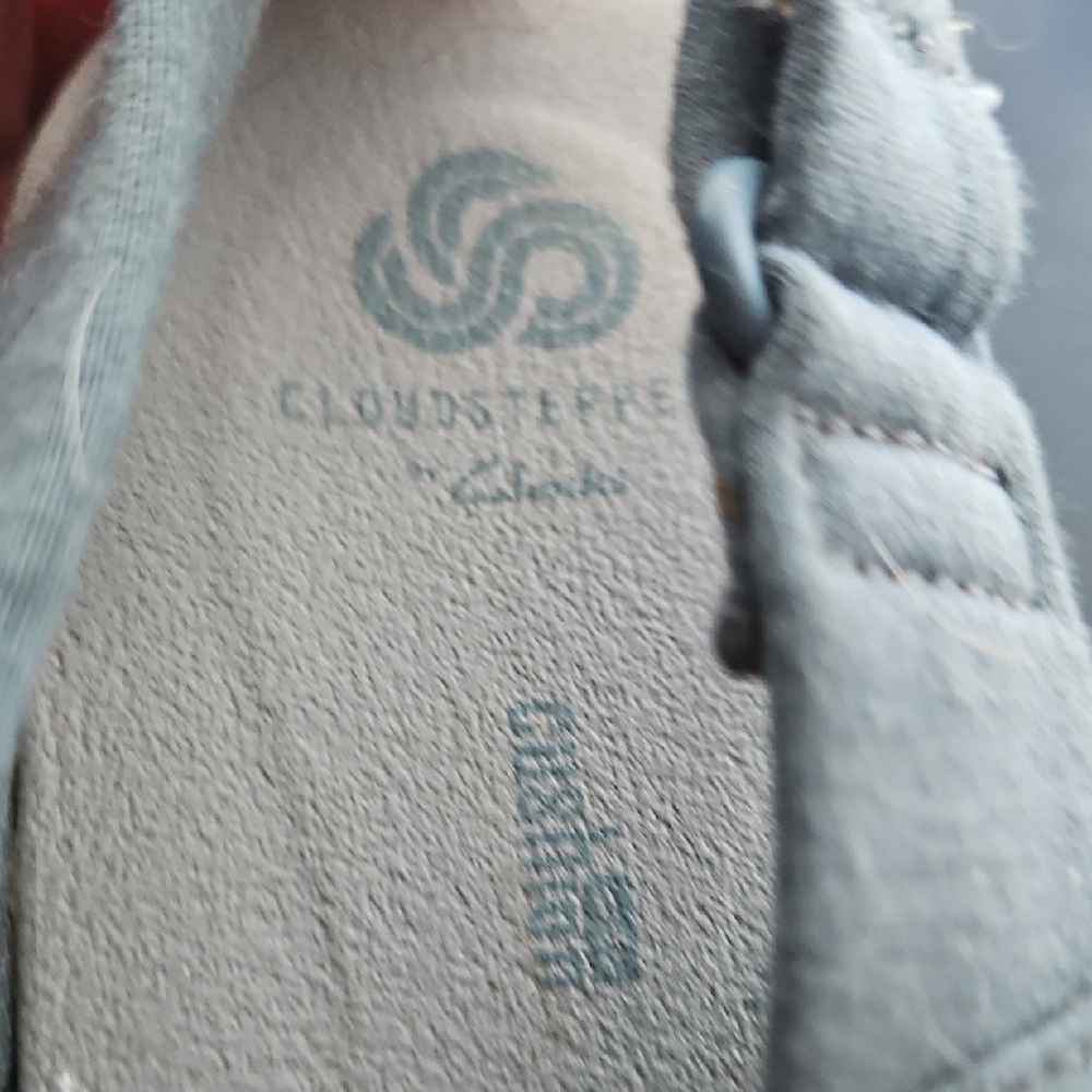 Clarks Blue Cloudsteppers Sling Back Sandals - image 6